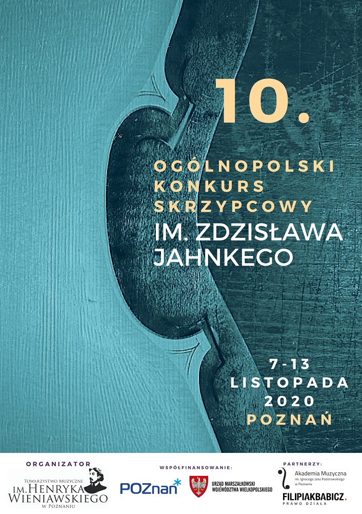 Zdjęcie -  - 10. Ogólnopolski Konkurs Skrzypcowy im. Z. Jahnkego | Poznań, 7-13.11.2020