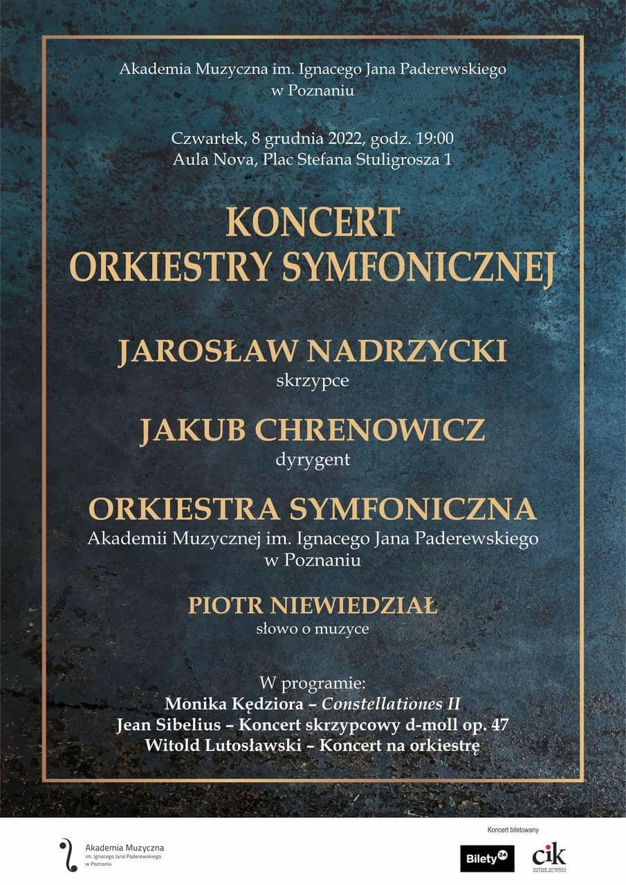 Zdjęcie -  - Jarosław Nadrzycki o koncercie ze studencką Orkiestrą Symfoniczną